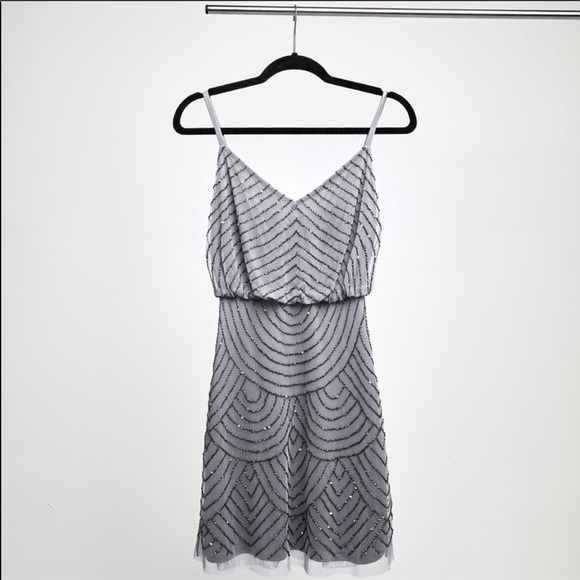 Adrianna Papell Dresses & Skirts - Adrianna Papell Sequin Blouson Dress